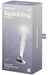Plug en verre Sparkling Crystal 16 x 3.5cm Transparent