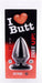 Plug Fat S I Love Butt 11 x 6 cm Noir