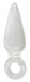 Plug Finger Transparent 7 x 2.5 cm