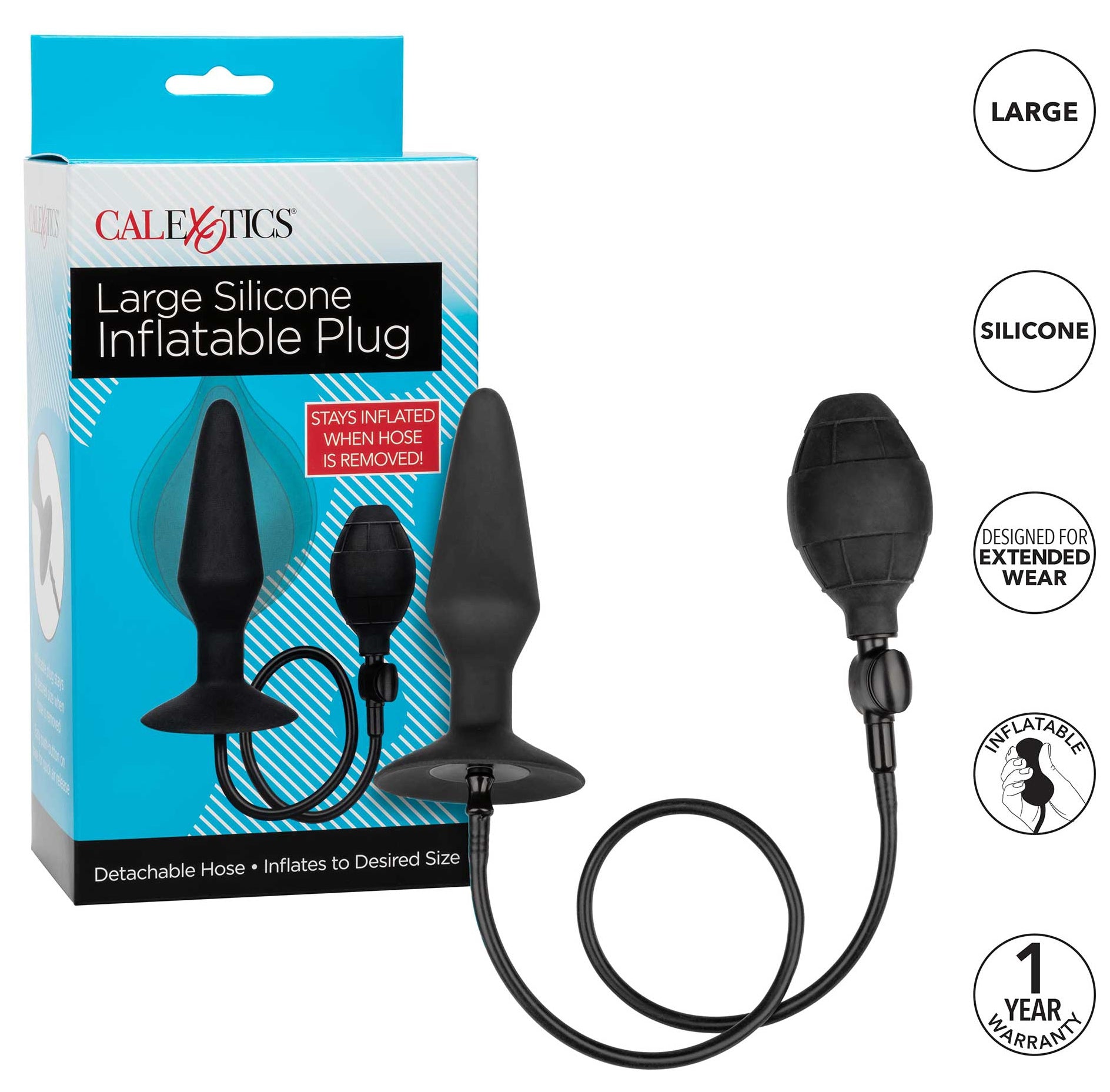 Plug gonflable Botass Large 12.5 x 3.8cm