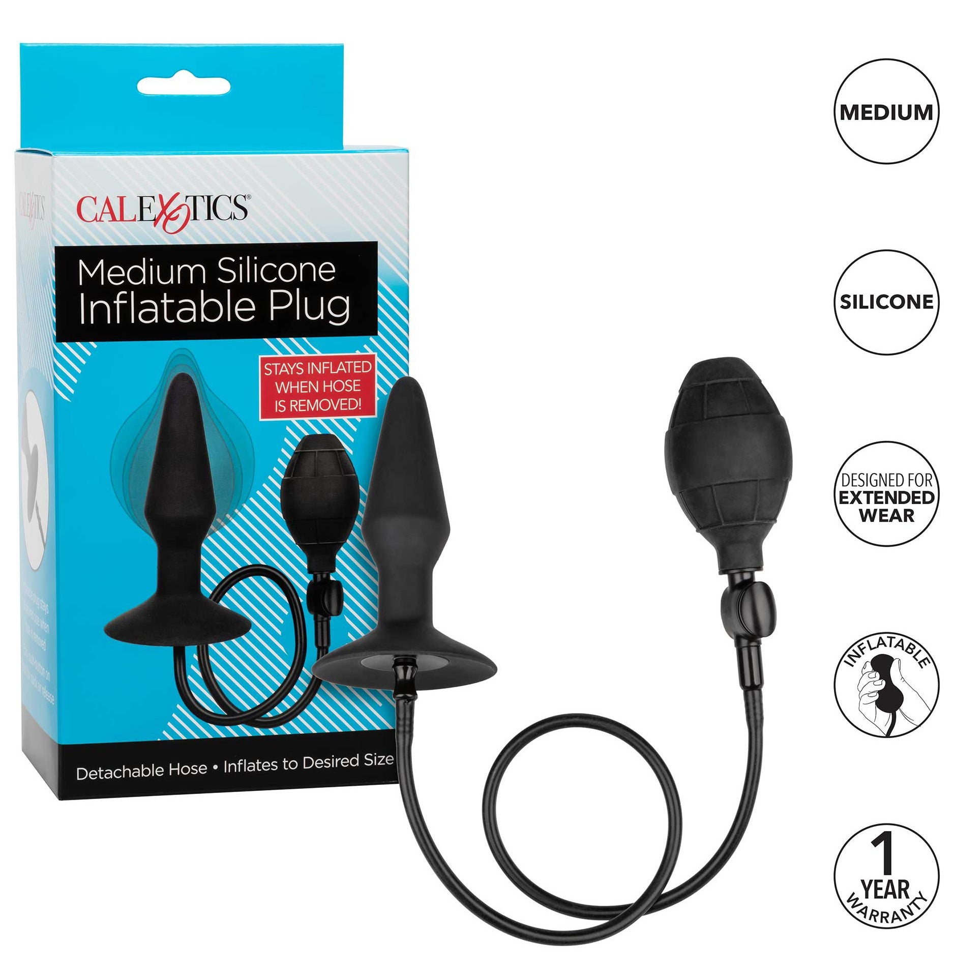 Plug gonflable Botass Medium 10.5 x 3.4cm