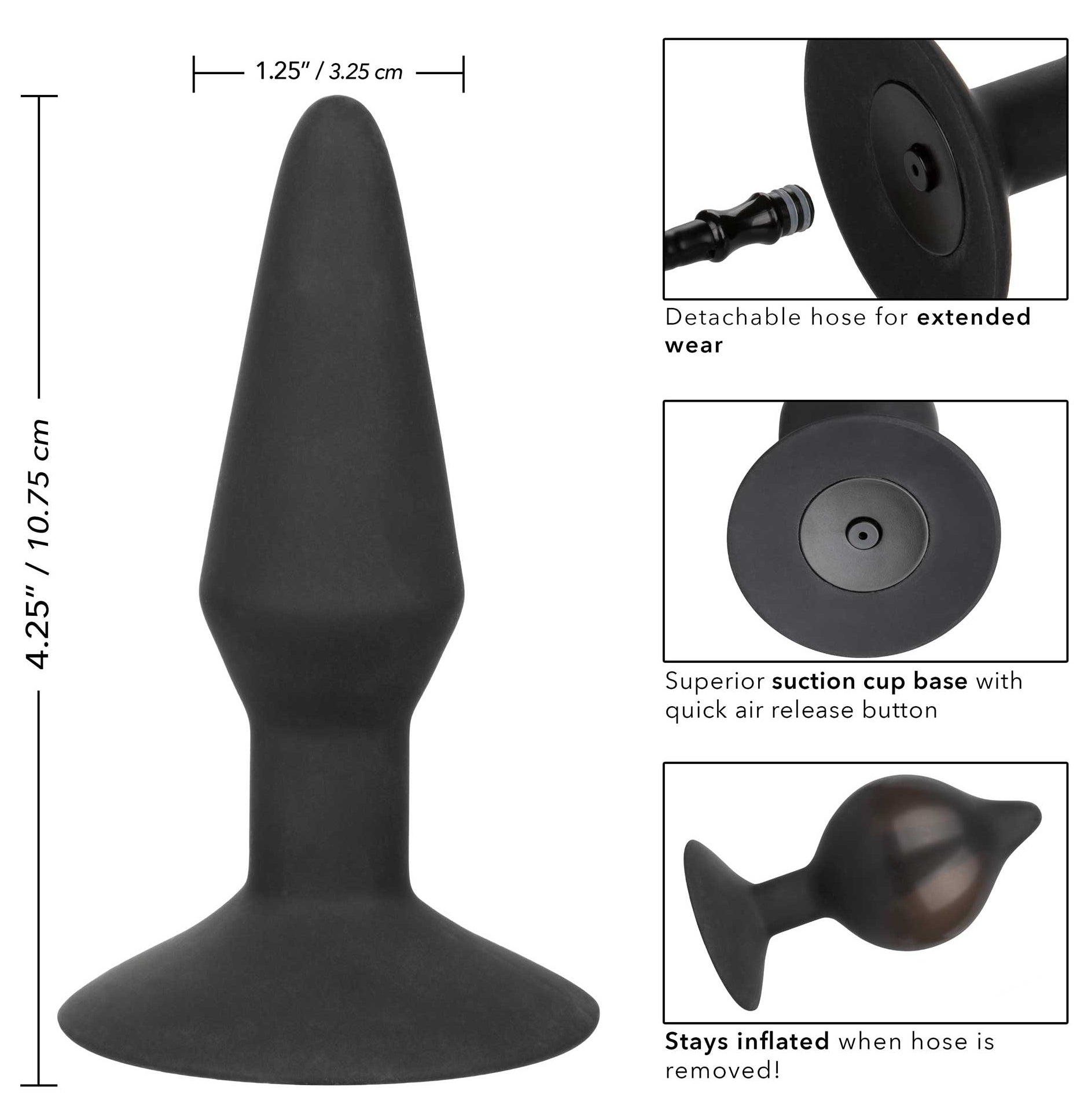 Plug gonflable Botass Medium 10.5 x 3.4cm