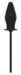 Plug gonflable Butt Advanced 12 x 4.5 cm Noir