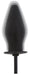 Plug gonflable Butt Advanced 12 x 4.5 cm Noir