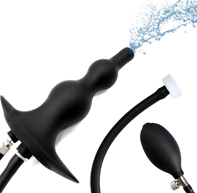 Plug gonflable ENEMA BEADS 11 x 3.5cm