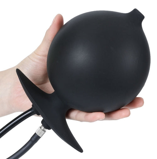 Plug gonflable et Embout de lavement BUTT ENEMA 12 x 11cm