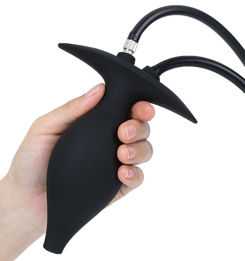 Plug gonflable et Embout de lavement BUTT ENEMA 12 x 11cm