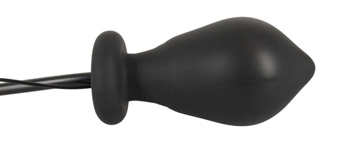 Plug gonflable et vibrant Conikflat 10.5 x 4cm