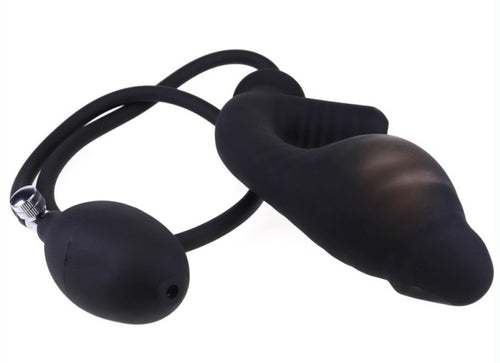 Plug gonflable et vibrant Infladick 14 x 3.5cm