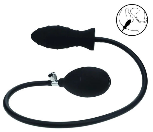 Plug gonflable Ribbed Levelz 9 x 4cm