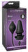 Plug Gonflable Silicone 9.5 x 5.5 cm Noir
