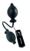 Plug Gonflable Vibrant 11.4 x 3.8 cm Noir