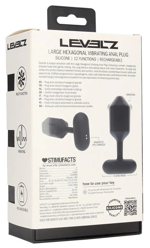 Plug Hexagonass L 11.5 x 4cm