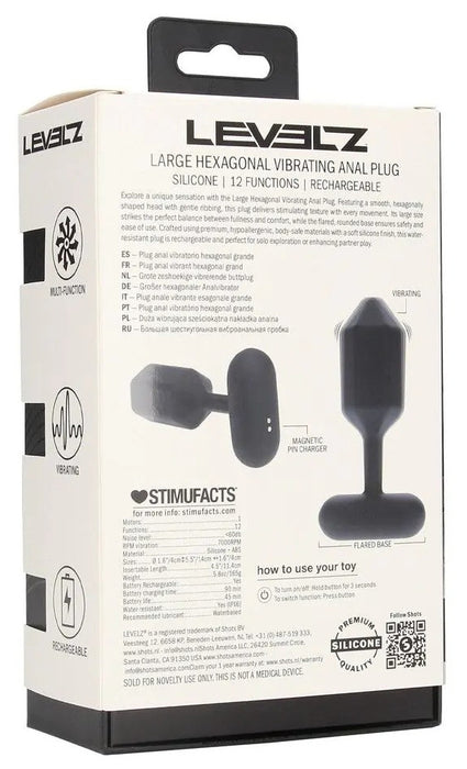 Plug Hexagonass L 11.5 x 4cm