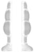 Plug Hollow Sono N49 - 6.5 x 4.3 cm Transparent