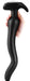 Plug long NOTH CURVE M 30 x 5 cm Noir