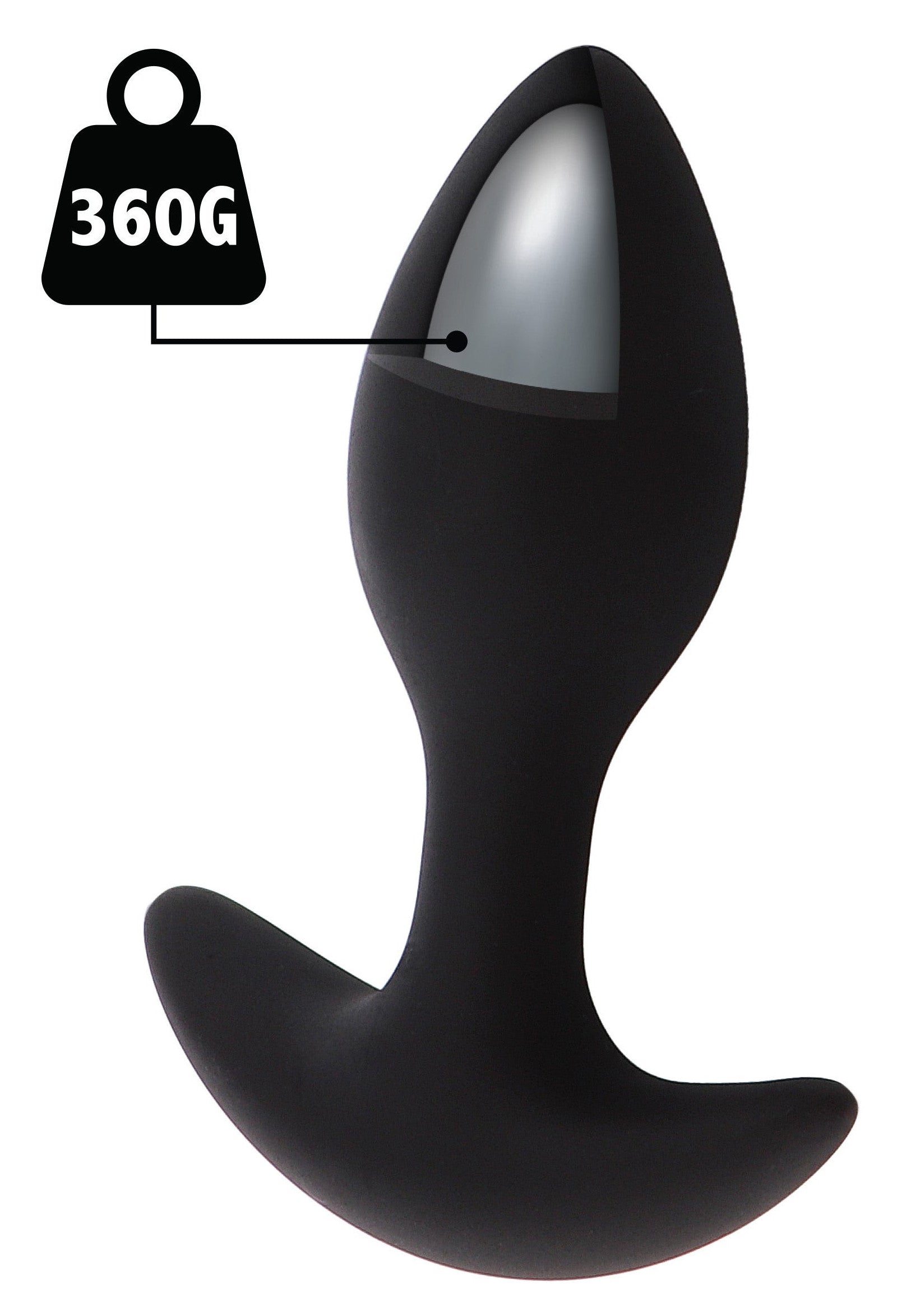Plug Omass L 10.5 x 4 cm - Poids 360gr