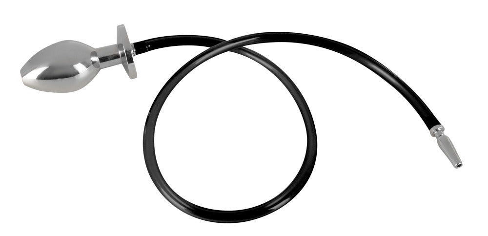 Plug Penis avec plug anal pour jeu Uro