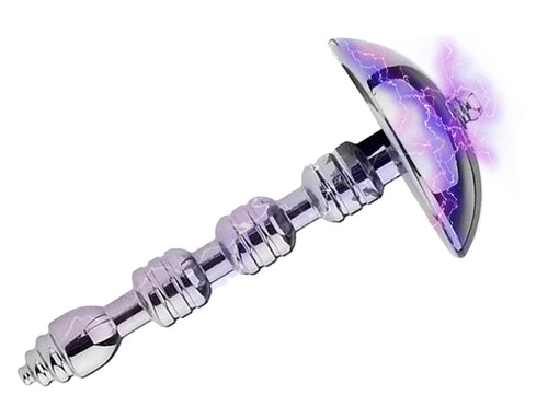 Plug Pénis Électro Acier Shockstain M 6cm - Diamètre 8mm