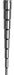 Plug Pénis Konis S 8.5cm - Diamètre 3 à 10mm