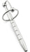 Plug Penis percé Pen Strie 12cm - Diamètre 10mm