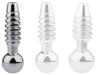 Plug pénis percé Screw 2.5cm - Diamètre 8mm