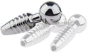 Plug pénis percé Screw L 2.5cm - Diamètre 10mm