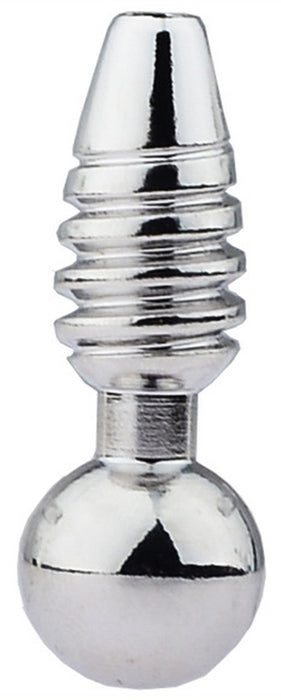 Plug pénis percé Screw L 2.5cm - Diamètre 10mm