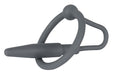 Plug Penis Silicone avec Anneau 5.5cm - Diamètre 8mm