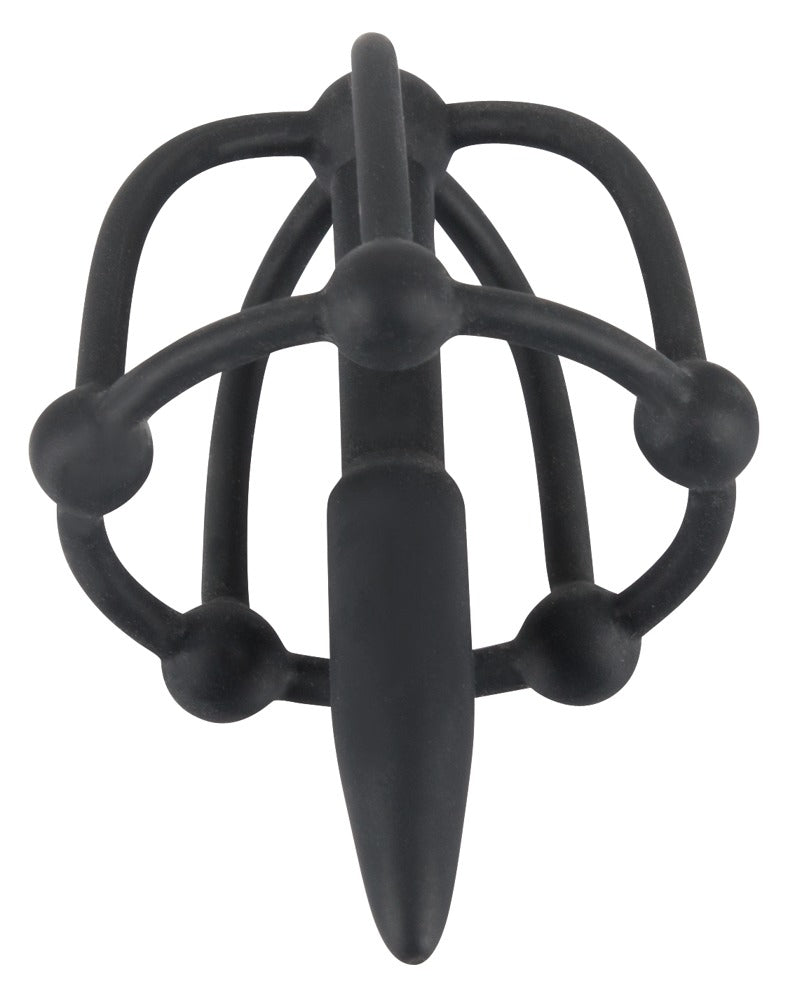 Plug Penis silicone Cage Glans 5cm - Diamètre 8mm