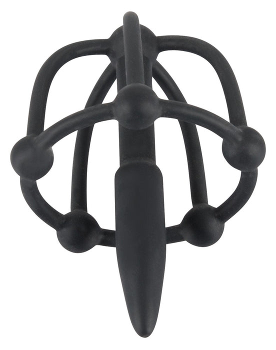 Plug Penis silicone Cage Glans 5cm - Diamètre 8mm