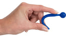 Plug Penis Stop Sperm 8cm - Diamètre 4-8mm Bleu