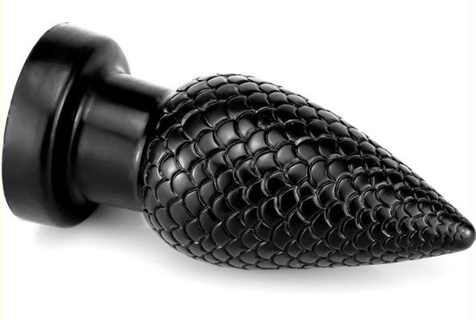 Plug PineCock L 14 x 6.5cm Noir