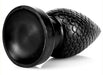 Plug PineCock L 14 x 6.5cm Noir
