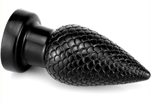 Plug PineCock M 10 x 4.5cm Noir