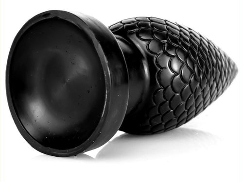Plug PineCock M 10 x 4.5cm Noir