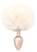 Plug Queue de Lapin Enchanting Bunnytail 5 x 2.8cm Blanc