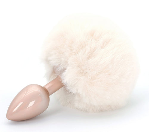 Plug Queue de Lapin Enchanting Bunnytail 5 x 2.8cm Blanc