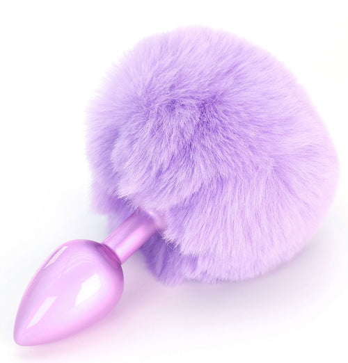 Plug Queue de Lapin Enchanting Bunnytail 5 x 2.8cm Violet
