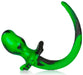 Plug Queue Mastiff Vert 12 x 7cm