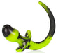 Plug Queue Puppy Tail Bulldog Jaune11.5 x 6cm