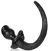 Plug Queue Puppy Tail Bulldog Noir 11.5 x 6cm