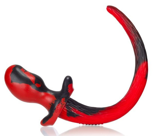 Plug Queue Puppy Tail Bulldog Rouge 11.5 x 6cm