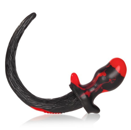 Plug Queue Puppy Tail Bulldog Rouge 11.5 x 6cm