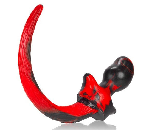 Plug Queue Puppy Tail Bulldog Rouge 11.5 x 6cm