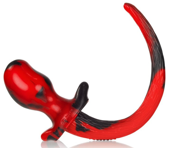 Plug Queue Puppy Tail Bulldog Rouge 11.5 x 6cm