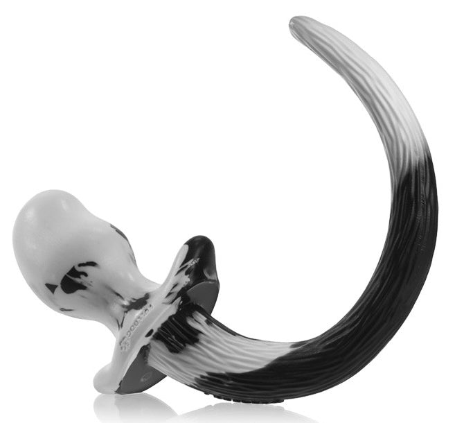 Plug Queue Puppy Tail Mastiff Blanc 12 x 7cm
