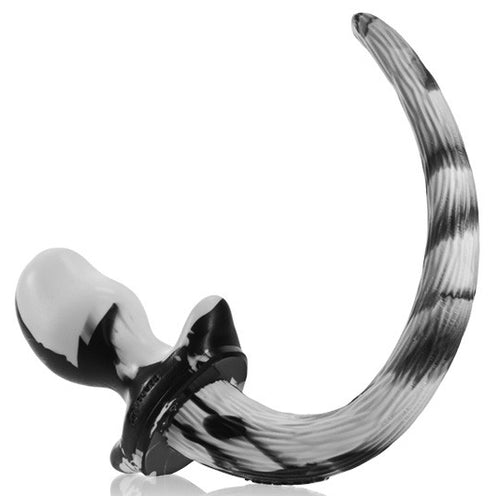 Plug Queue Puppy Tail Mastiff Blanc 12 x 7cm