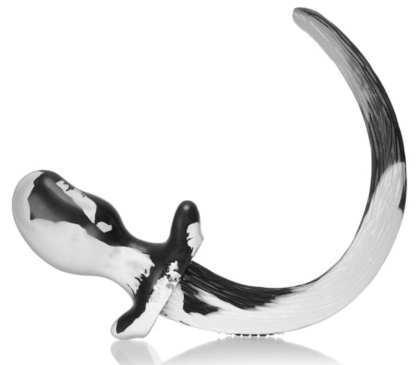 Plug Queue Puppy Tail Mastiff Blanc 12 x 7cm
