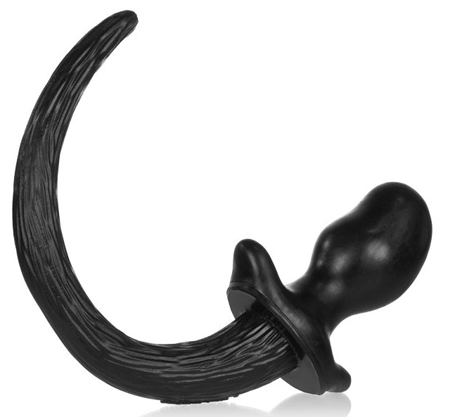 Plug Queue Puppy Tail Pug Noir 8 x 4.4cm
